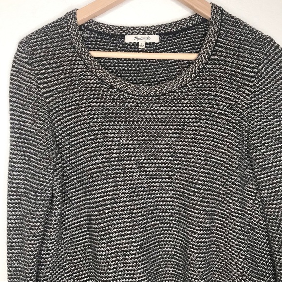 Madewell Riverside Pullover Dotweave sweater sz S - Picture 4 of 11